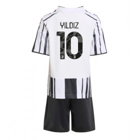 Juventus Kenan Yildiz #10 Hemmakläder Barn 2025-26 Kortärmad (+ Korta byxor)